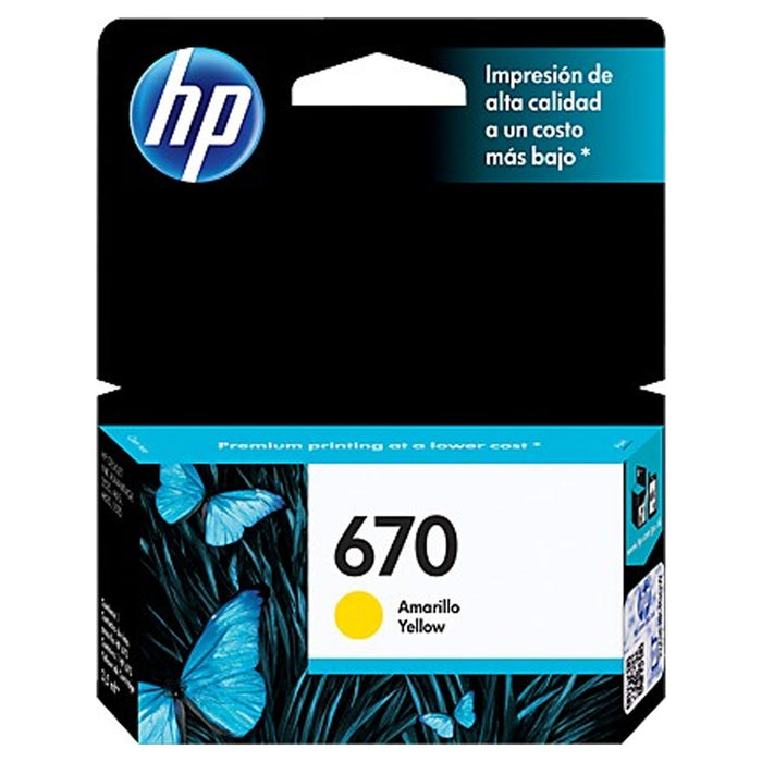 HP CZ116AL Yellow Ink Cartridge