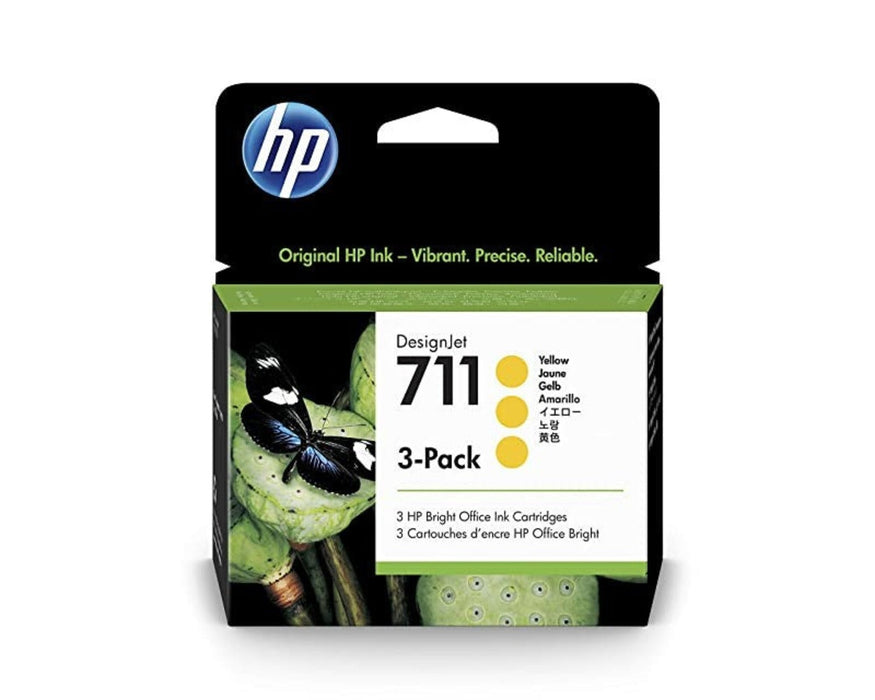 HP CZ136A Yellow Ink Cartridge 3/Pack