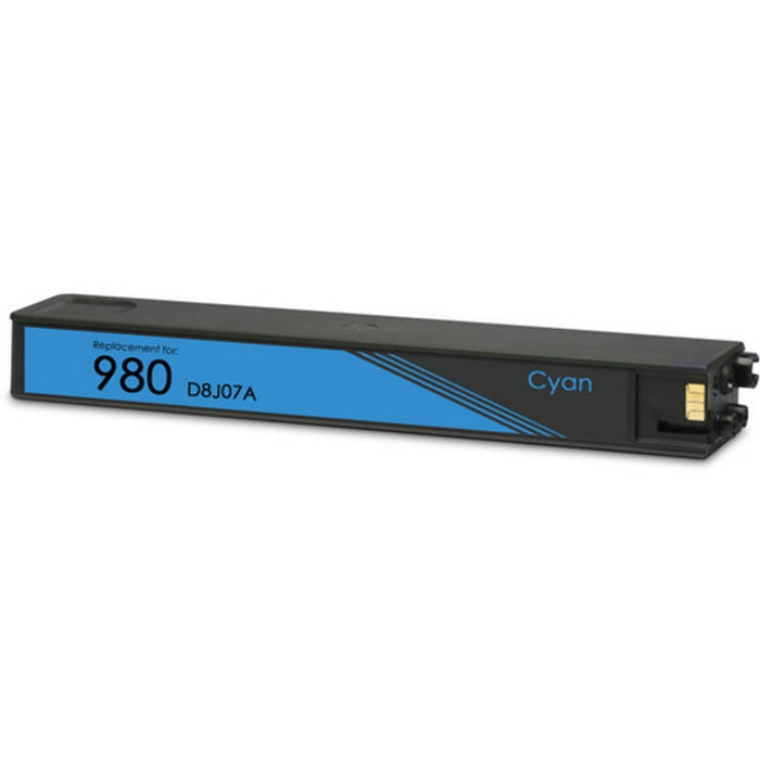 Compatible D8J07A-COMP Cyan HP Ink Cartridge