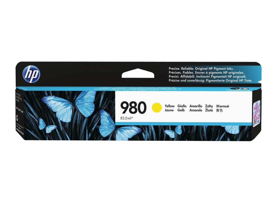 HP D8J09A Yellow Ink Cartridge