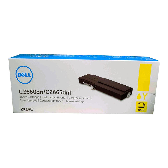 Dell 2K1VC Yellow Original Toner Cartridge