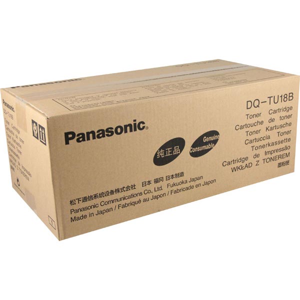 Panasonic DQ-TU18B Black Toner Cartridge