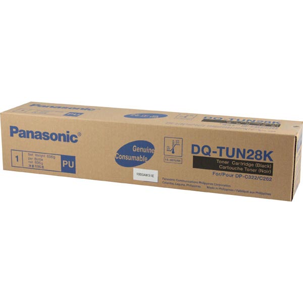 Panasonic DQ-TUN28K Black Toner Cartridge