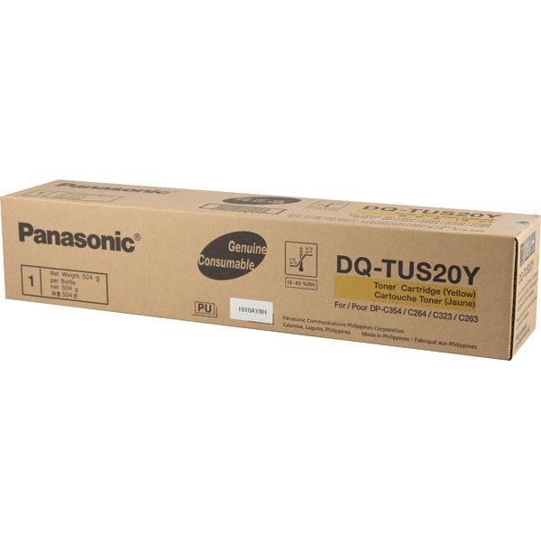 Panasonic DQ-TUS20Y Yellow Toner Cartridge