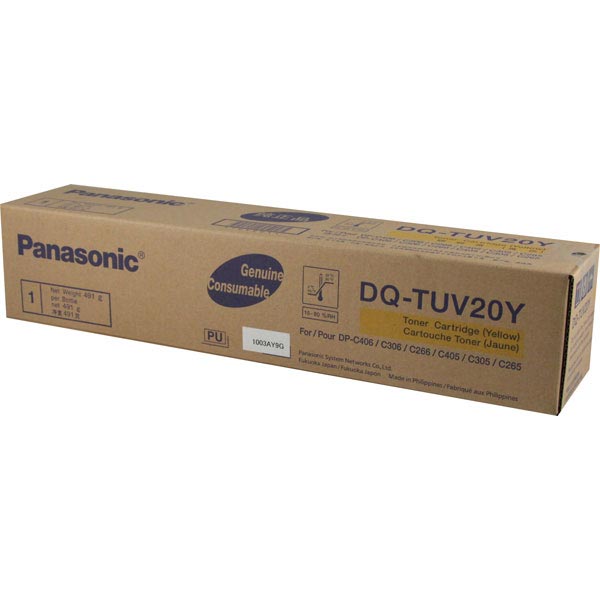 Panasonic DQ-TUV20Y Yellow Toner Cartridge