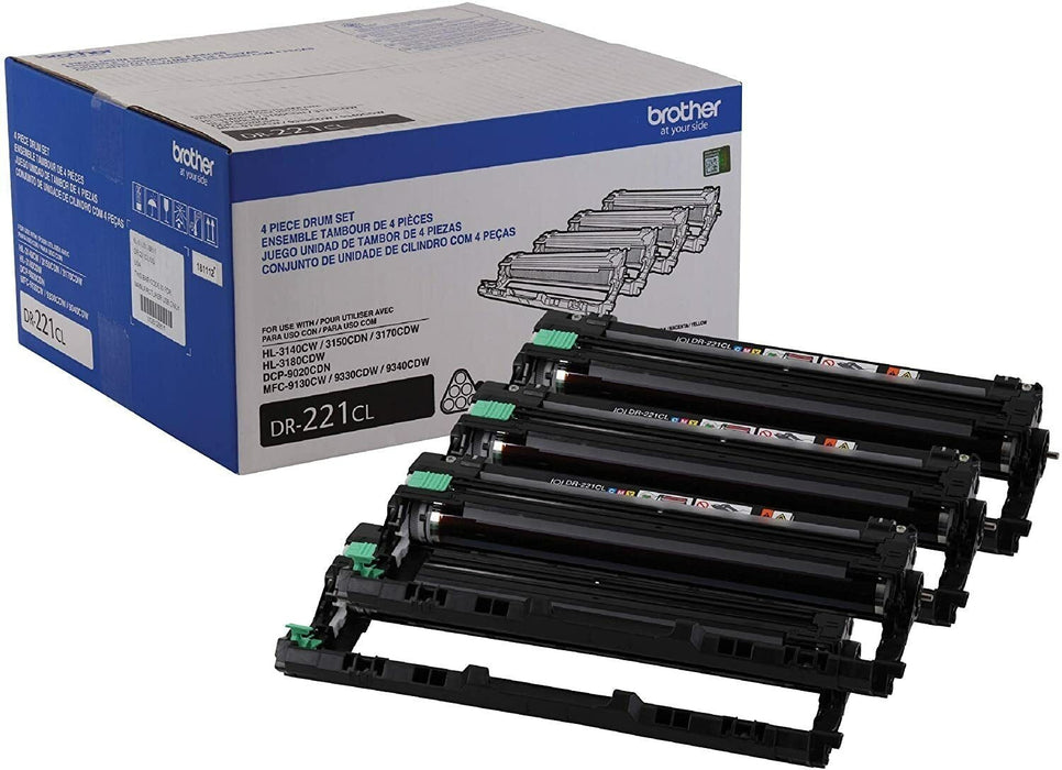 Brother DR-221CL Cyan / Magenta / Yellow / Black Drum Unit