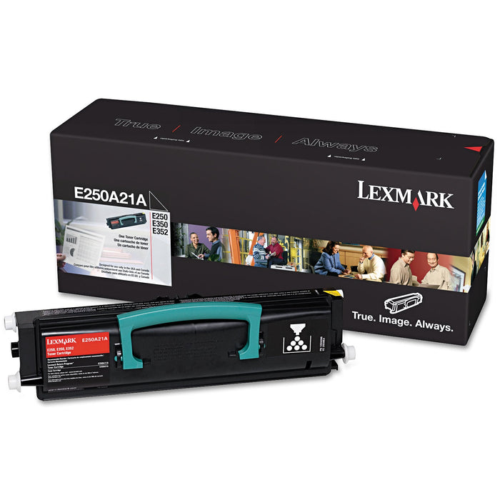 Lexmark E250A21A Black Toner Cartridge