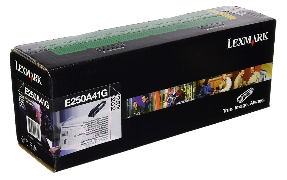 Lexmark E250A41G Black Return Program Toner Cartridge