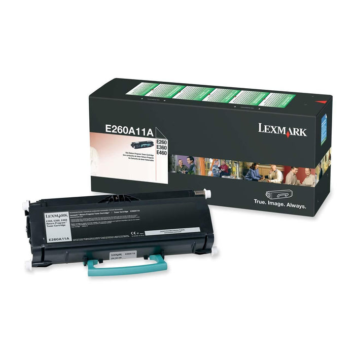 Lexmark E260A11A Black Toner Cartridge