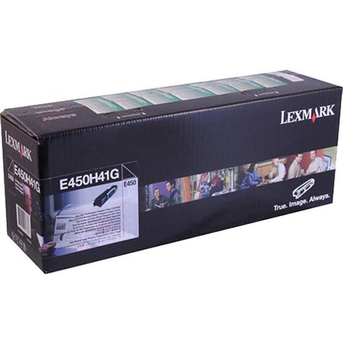 Lexmark E450H41G Black High Yield Return Program Toner Cartridge