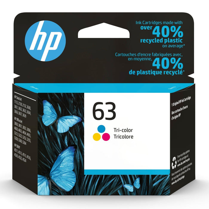 HP F6U61AN Tri-Color Ink Cartridge