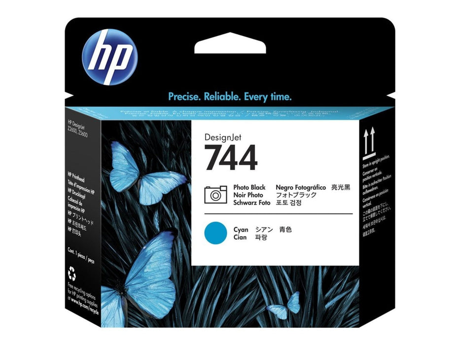 HP F9J86A Photo Black / Cyan Printhead