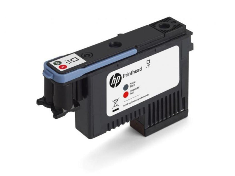 HP F9J88A Matte Black / Red Printhead