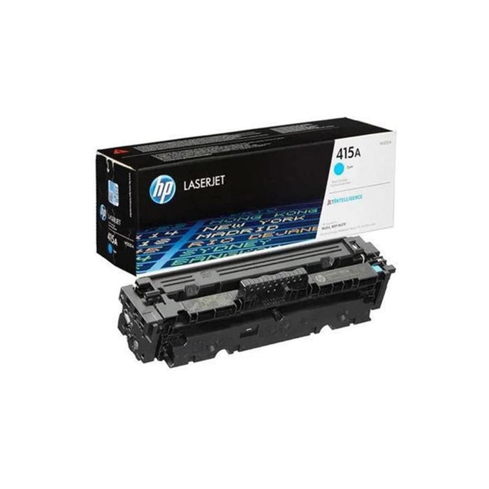 HP 415A W2031A Cyan Standard Yield Original LaserJet Toner Cartridge – 2,100 Pages
