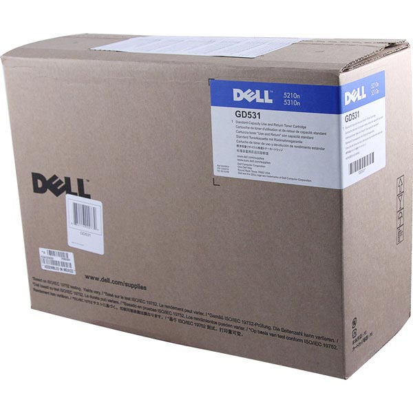 Dell GD531 Black Return Program Toner Cartridge