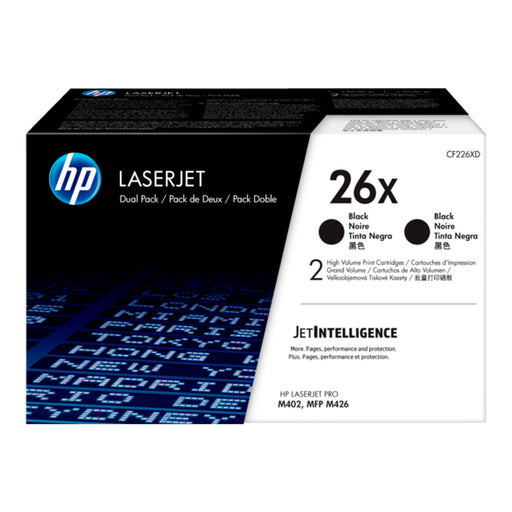 HP CF226XD black toner cartridge 2-pack