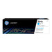 HP CF511A cyan genuine 204A toner cartridge with retail packaging