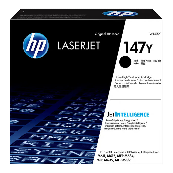 HP W1470Y black original extra high yield toner cartridge