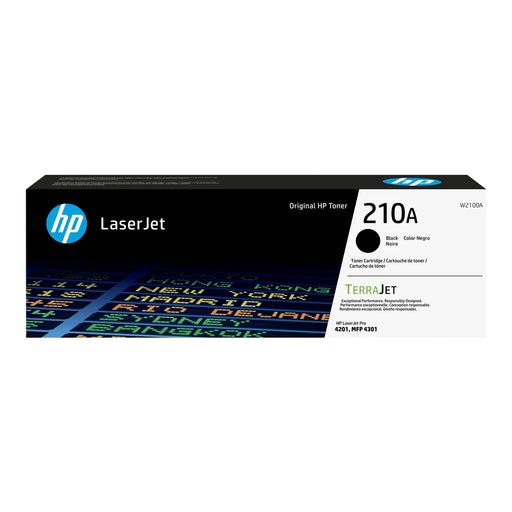 HP W2100A black original toner cartridge