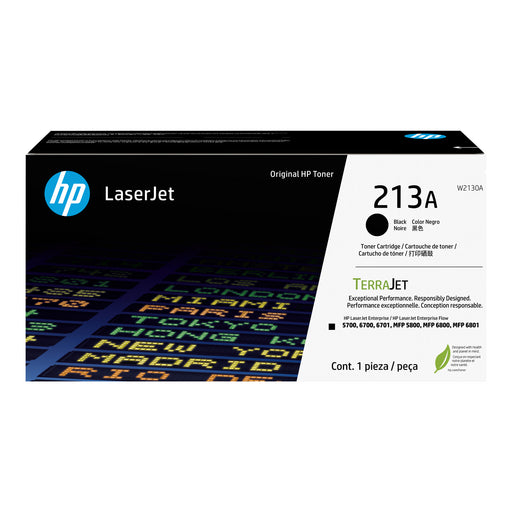 HP W2130A Black Standard Yield Original OEM Toner Cartridge