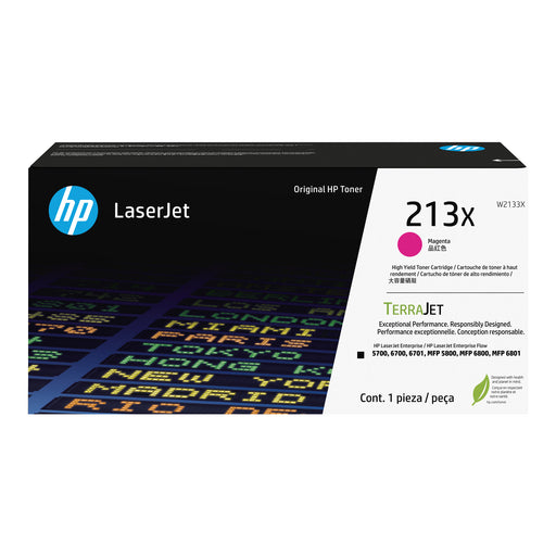 HP W2133X Magenta High Yield Original OEM Toner Cartridge