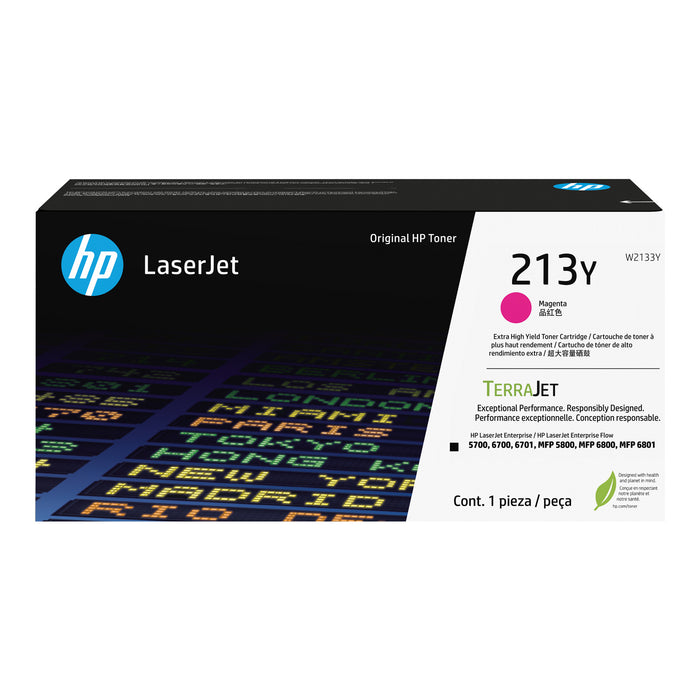 HP W2133Y Magenta Extra High Yield Original OEM Toner Cartridge