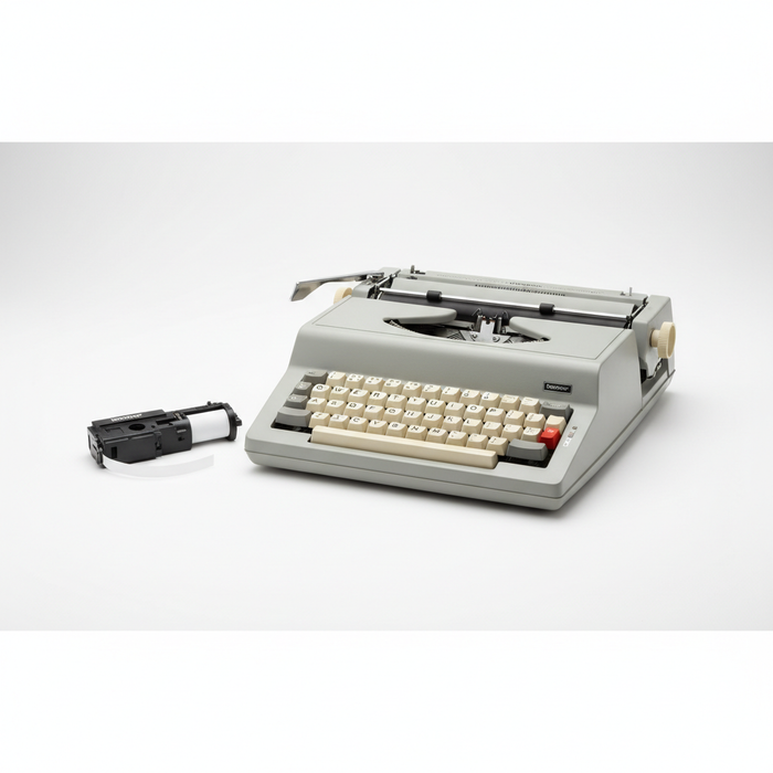 Brother 1030 Black Correction Film Ribbon - In Use