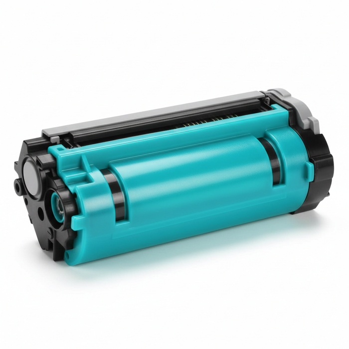 Kyocera TK-857C Cyan Toner Cartridge - Side