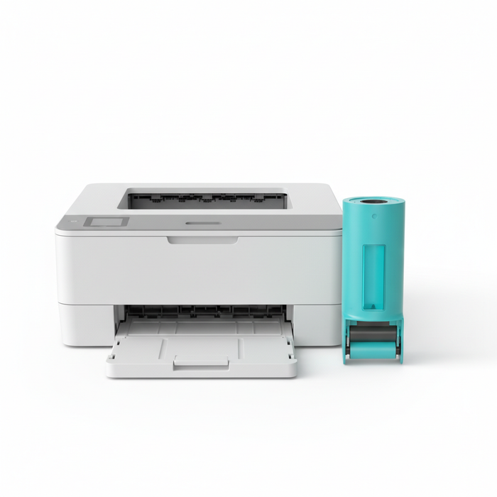 Kyocera TK-857C Cyan Toner Cartridge - In Use