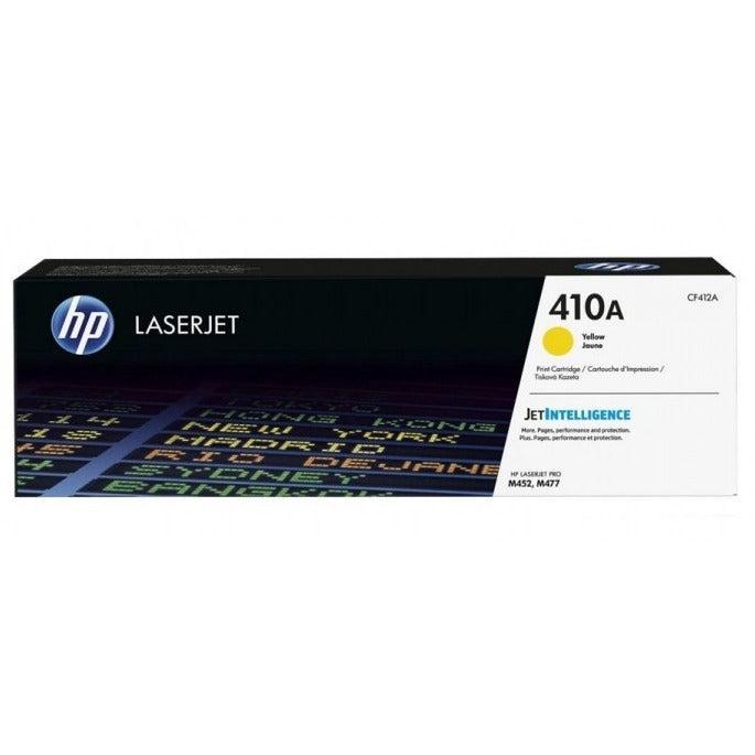 HP 410A CF412A Yellow Standard Yield Original LaserJet Toner Cartridge – 2,300 Pages
