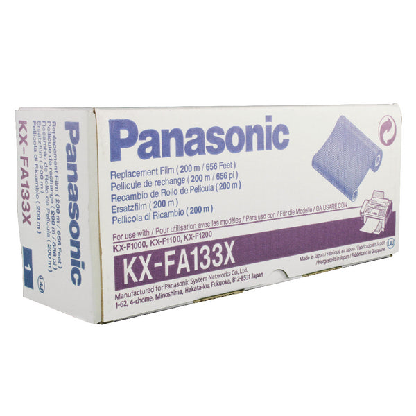 Panasonic KX-FA133X Black Thermal Transfer Film