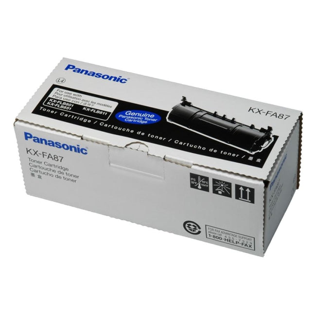 Panasonic KX-FA87 Black Toner Cartridge