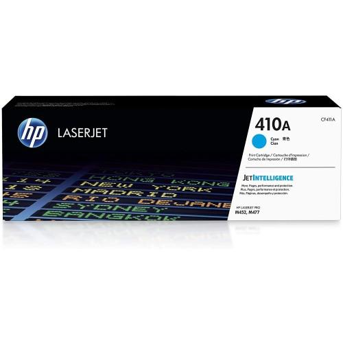 HP 410A CF411A Cyan Standard Yield Original LaserJet Toner Cartridge – 2,300 Pages
