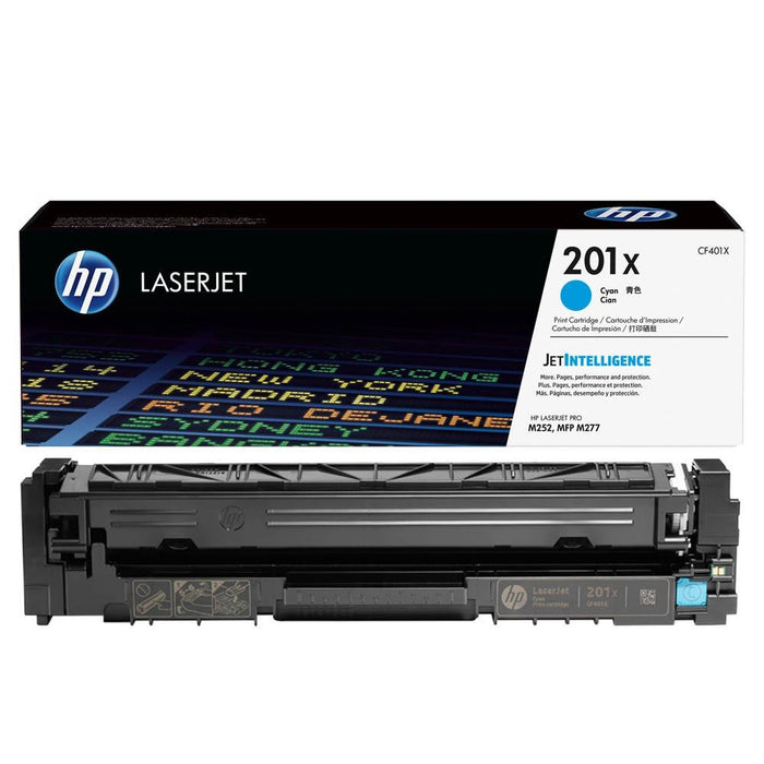HP 201X CF401X Cyan High Yield Original LaserJet Toner Cartridge