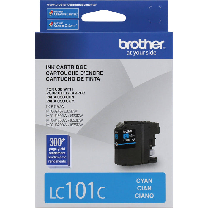 Brother LC101C Cyan Ink Cartridge