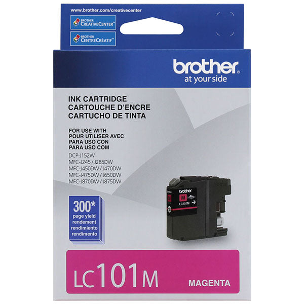 Brother LC101M Magenta Ink Cartridge