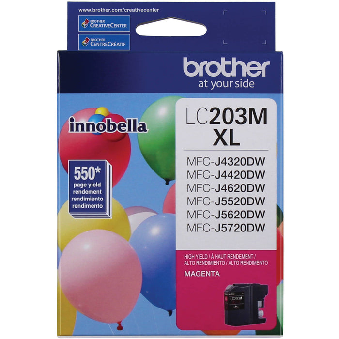 Brother LC203M Magenta High Yield Ink Cartridge