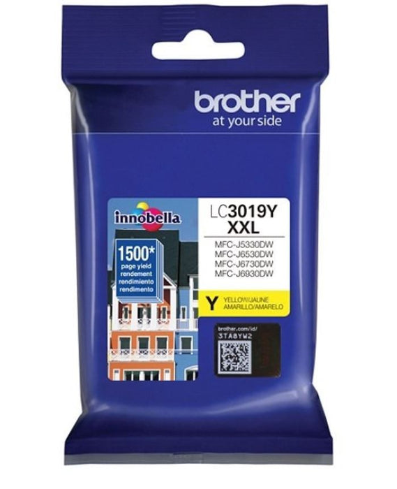 Brother LC3019Y Yellow High Yield Ink Cartridge