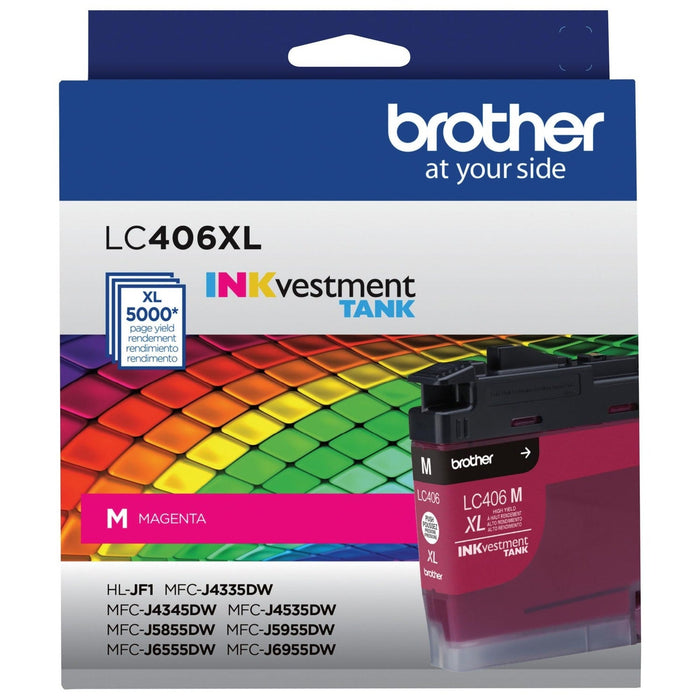 Brother LC406XLMS Magenta High Yield Ink Cartridge