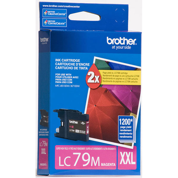 Brother LC79M Magenta Super High Yield Ink Cartridge