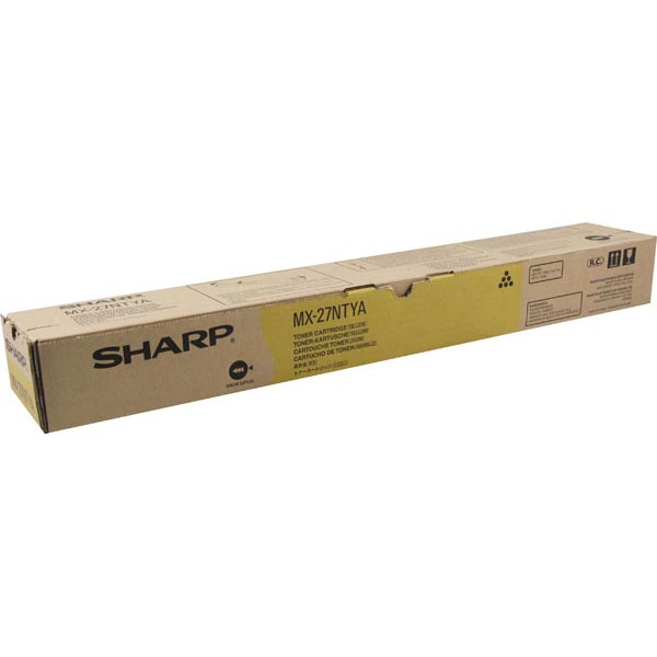 Sharp MX-27NTYA Yellow Toner Cartridge