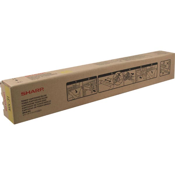 Sharp MX-31NTYA Yellow Toner Cartridge