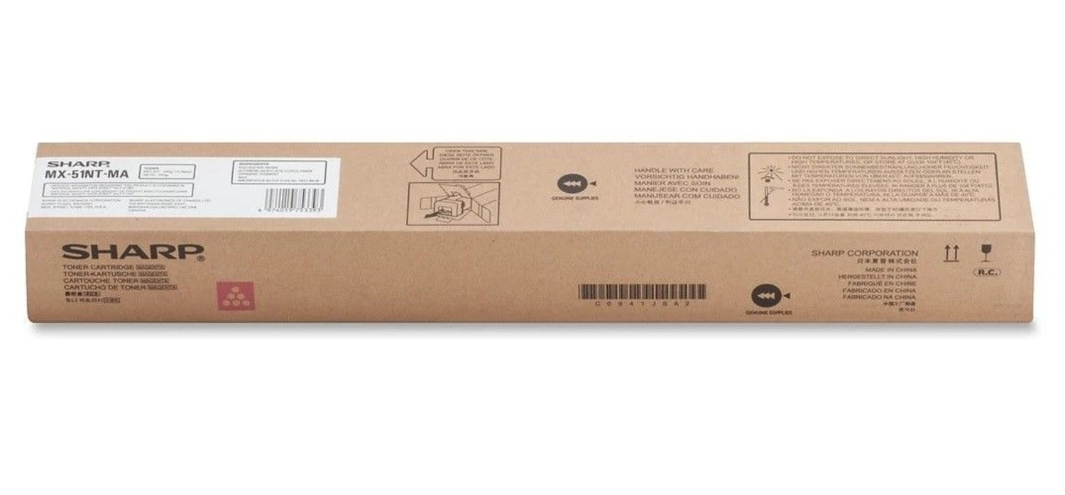 Sharp MX-51NTMA Magenta Toner Cartridge