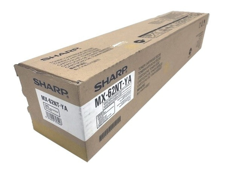 Sharp MX-62NTYA Yellow Toner Cartridge