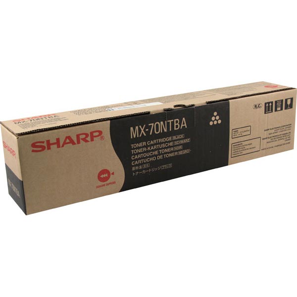 Sharp MX-70NTBA Black Toner Cartridge