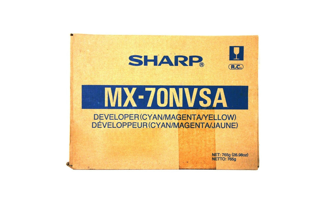 Sharp MX-70NVSA Cyan / Magenta / Yellow Developer