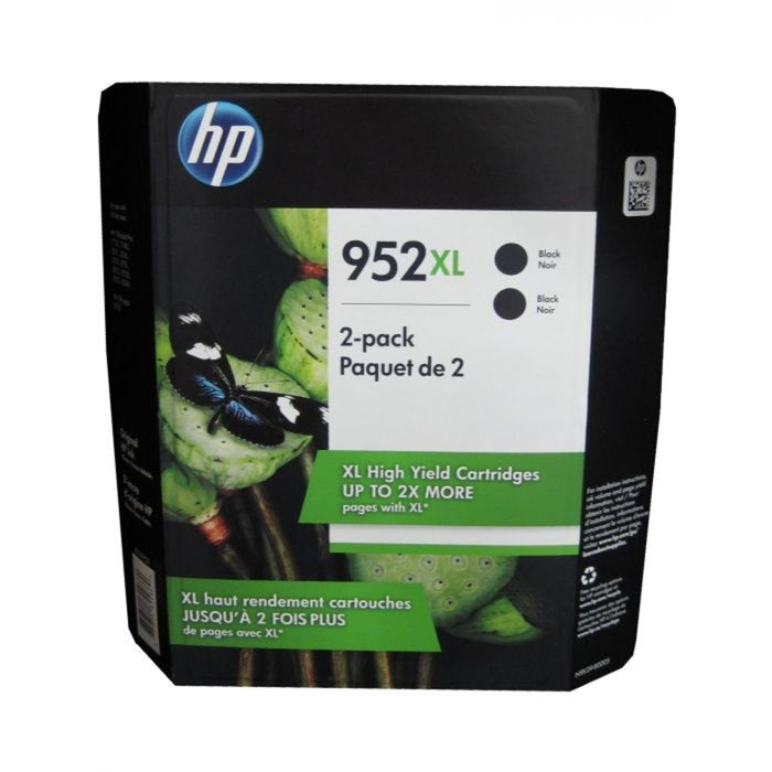 HP N9K29BN Black High Yield Ink Cartridge Combo Pack