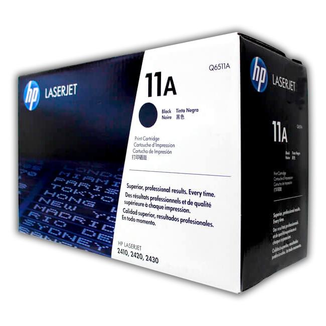 HP 11X Q6511X Black High Yield Original LaserJet Toner Cartridge – 12,000 Pages