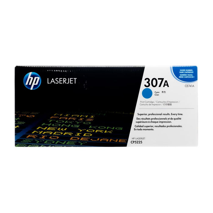 HP 307A CE742A Yellow Standard Yield Original LaserJet Toner Cartridge – 7,300 Pages