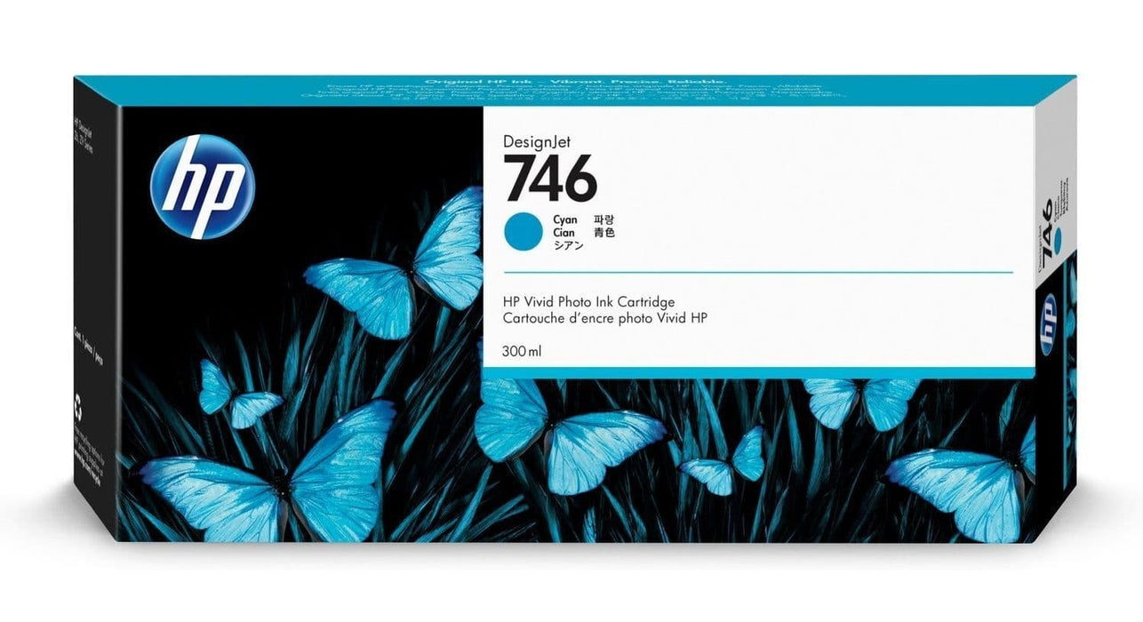 HP P2V80A Cyan Ink Cartridge